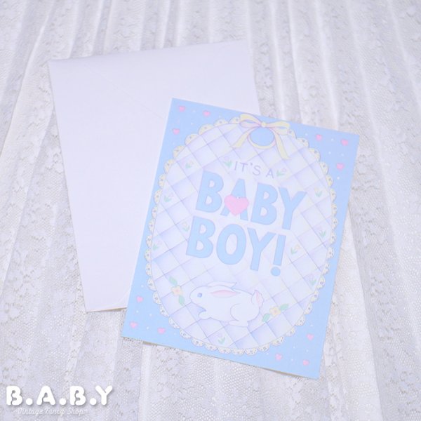 画像1: It's a Boy Card / It's a Baby Boy! (1)