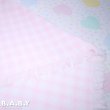 画像3: Pink Plaid Lag Blanket (3)