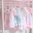 画像9: 〔60サイズ / 3-6ヶ月〕Lovely Ruffle Lace Pink Dress (9)