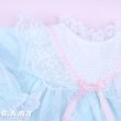 画像2: 〔60サイズ / 3-6ヶ月〕Blue Princess Dress (2)