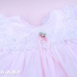 画像2: 〔60サイズ / 3-6ヶ月〕Lovely Ruffle Lace Pink Dress (2)