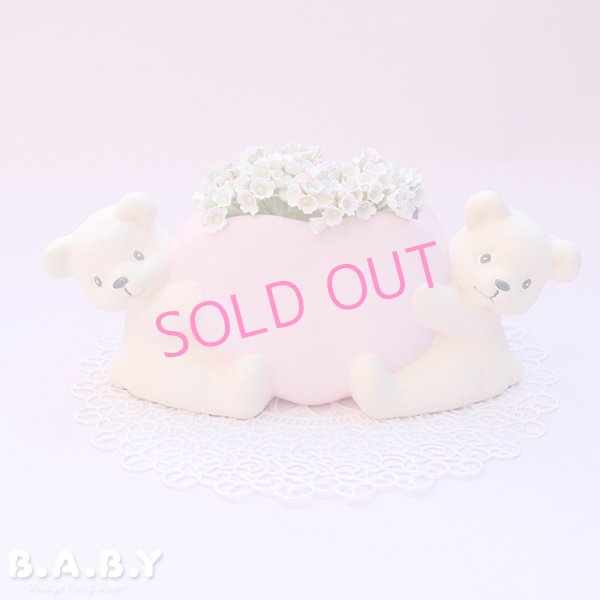 画像1: Lovely Hug Bear Planter (1)