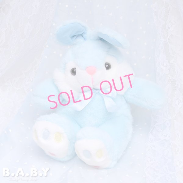 画像1: Pastel Paw Blue Bunny (1)