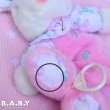 画像6: Rattle Pattern Bunny Musical Pull Plush Toy (6)