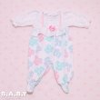 画像1: 〔60サイズ / 3-6ヶ月〕MultiColor Bear Frill Coverall (1)