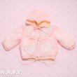 画像1: 〔90サイズ / 1才半-2才〕Heart Frill Snow Jacket (1)