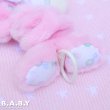 画像4: Rattle Pattern Bunny Musical Pull Plush Toy (4)