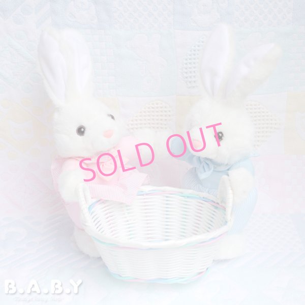 画像1: Pastel Basket Bunnies (1)