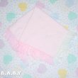 画像4: Romantic Rose Waffle Baby Blanket (4)