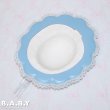 画像4: Victorian Blue Lace Hat Wall Decor (4)