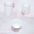 画像3: Ribbon Ceramic Washroom Set (3)