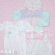 画像6: 〔60サイズ / 0-6ヶ月〕Confetti Bear Romper (6)