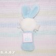 画像4: Blue Bunny Rattle Stick (4)