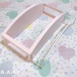 画像3: Pink Metal Towel Holder Shelf (3)