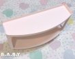 画像2: Pink Metal Towel Holder Shelf (2)