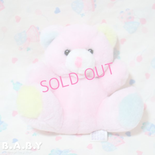 画像1: Crib Pals Pink Bear (1)