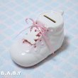 画像1: Baby Memories Bootie Coinbank (1)