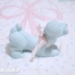 画像5: Pink Ribbon × Blue Poodle Figurine (5)