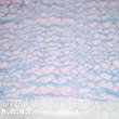 画像3: Pink & Blue Shell Knit Blanket (3)