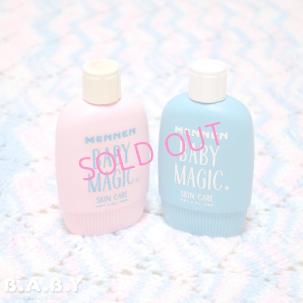 画像1: MENNEN Baby Magic Skin Lotion Pink & Blue Set (1)