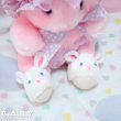 画像4: Bonnet & Diaper Dot Baby Bunny (4)