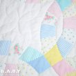 画像2: Pastel Patchwork Blanket (2)