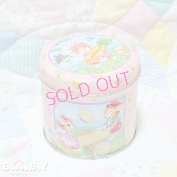 画像1: Easter Round Tin Box (1)