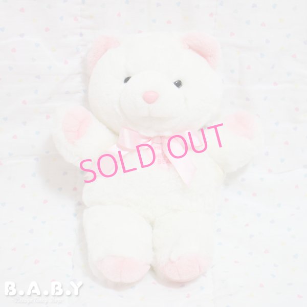 画像1: HEART TO HEART BEAR White Pink (1)