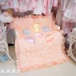 画像11: Rainbow Balloon Crib Comforter & Head Guard (11)