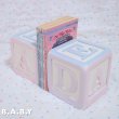 画像6: Pastel ABC Block  Bookends (6)