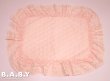 画像4: Cotton Frill Pink Quilt Pillow Case (4)