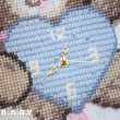 画像3: NeedlePoint Wall Clock / Cookie Baby Bear (3)