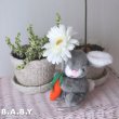 画像7: RUSS Patches Glass Vase Bunny (7)