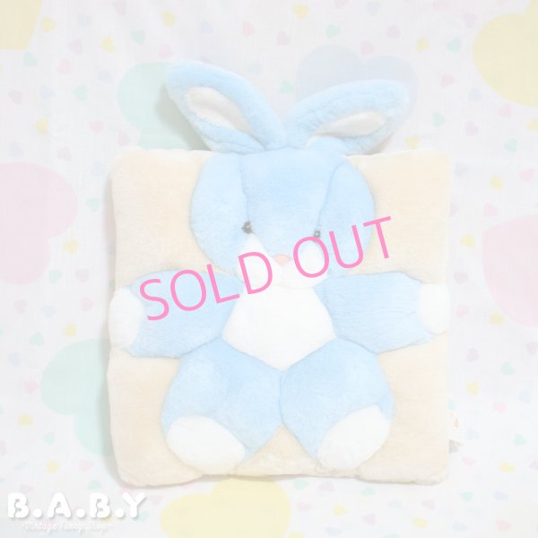 画像1: T.W.I.E Blue Bunny 3D Pillow (1)