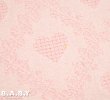 画像4: Heart Knitting Pink Lag Blanket (4)
