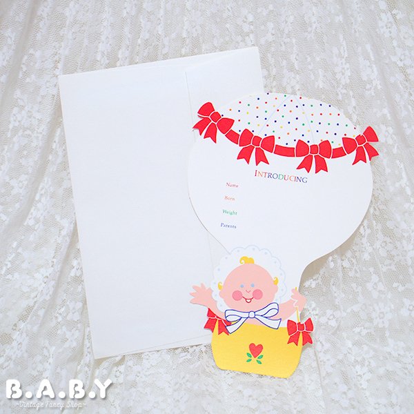 画像1: It's a Baby Card / Balloon ANNOUNCING OUR NEWEST TAX EXEMPTION (1)