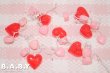 画像2: Valentine Heart Garland Light (2)