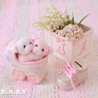 画像8: Opalescent Baby Shoes Coin Bank (8)