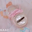 画像6: Opalescent Baby Shoes Coin Bank (6)