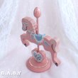 画像4: TolePaint Carousel Horse Wood Stand (4)