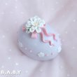 画像2: Lavender Spring Egg Trinket Box (2)