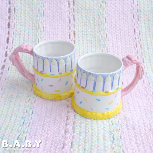 画像1: Birthday Cake Mug (1)