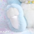 画像3: Rose Ribbon Big Blue Bunny (3)