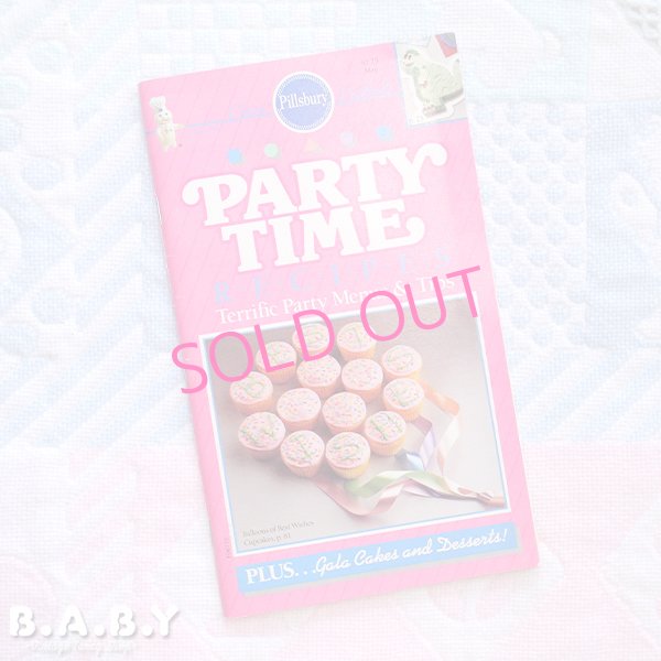 画像1: Pillsbury CLASSIC COOKBOOKS / PARTY TIME RECIPIES (1)