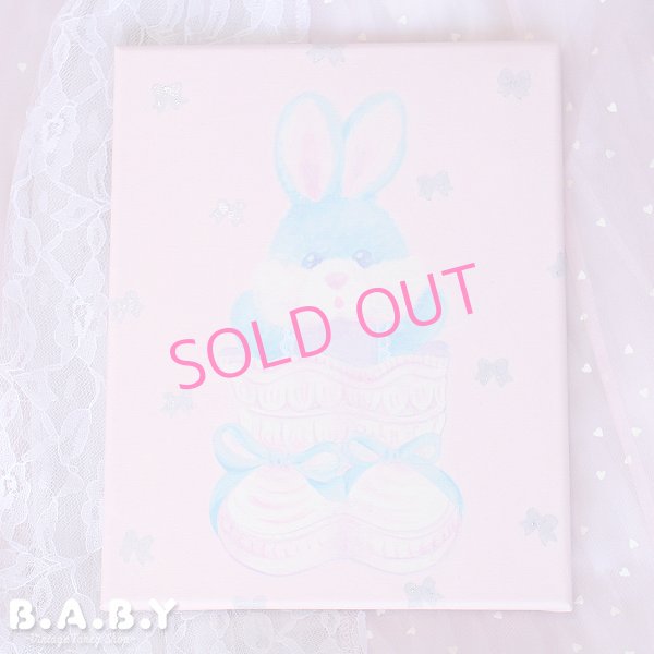 画像1: B.A.B.Y Cuddle Friends / Pink Bottie Bunny (1)