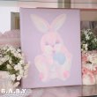 画像6: B.A.B.Y Cuddle Friends / Purple BabyPin Bunny (6)