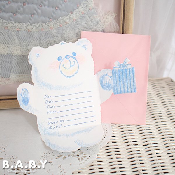 画像1: Baby Shower Card / a Baby Shower (1)