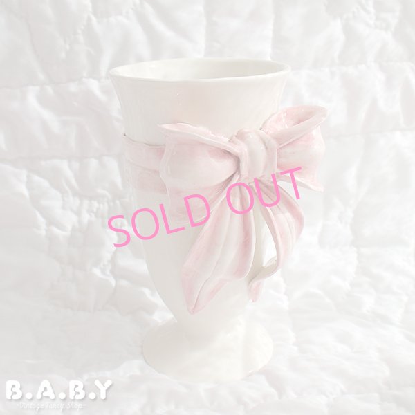 画像1: Frill Ribbon Vase (1)