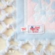 画像6: Pink Blue Angel Afghan Blanket (6)