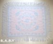 画像2: Pink Blue Angel Afghan Blanket (2)